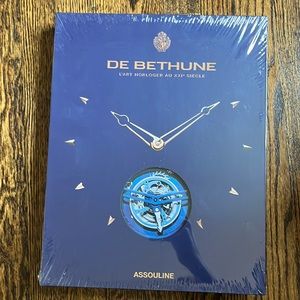 De Bethune: The Art of Watchmaking book by ASSOULINE
